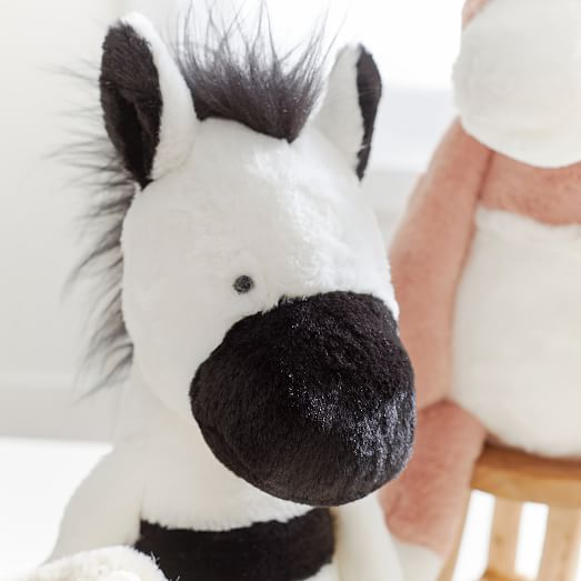 cute zebra plush