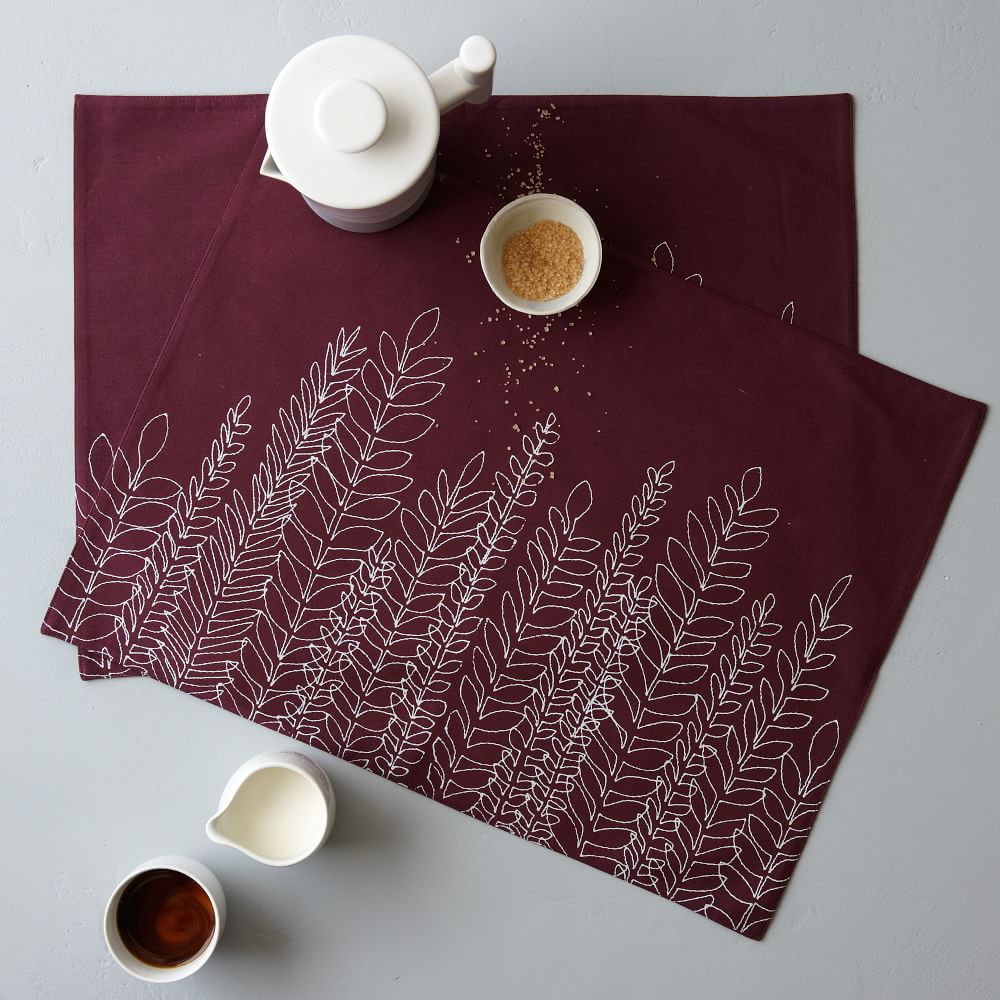 Leaves Placemat Set West Elm