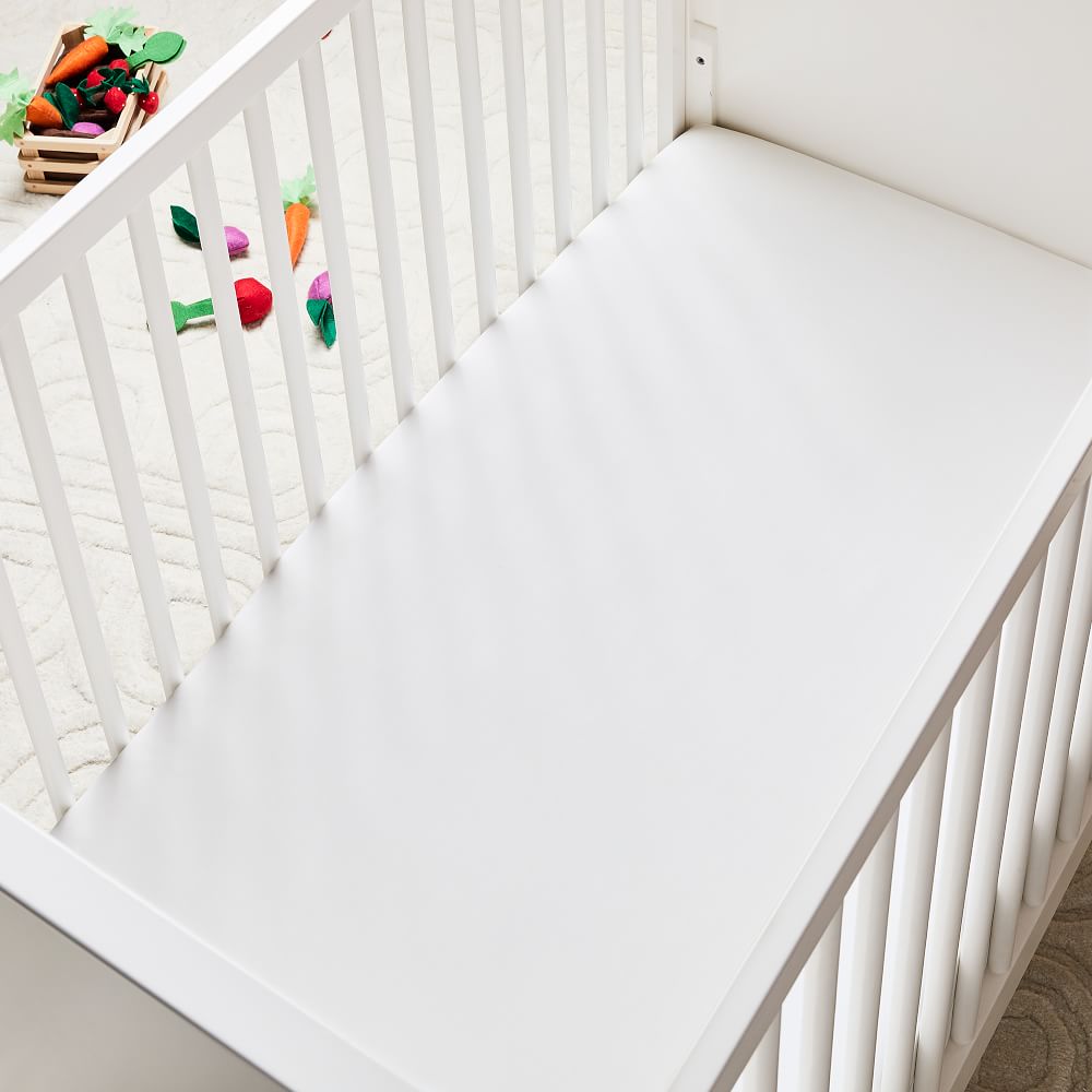 Organic Cotton Mini Crib Fitted Sheet, Baby Bedding West Elm