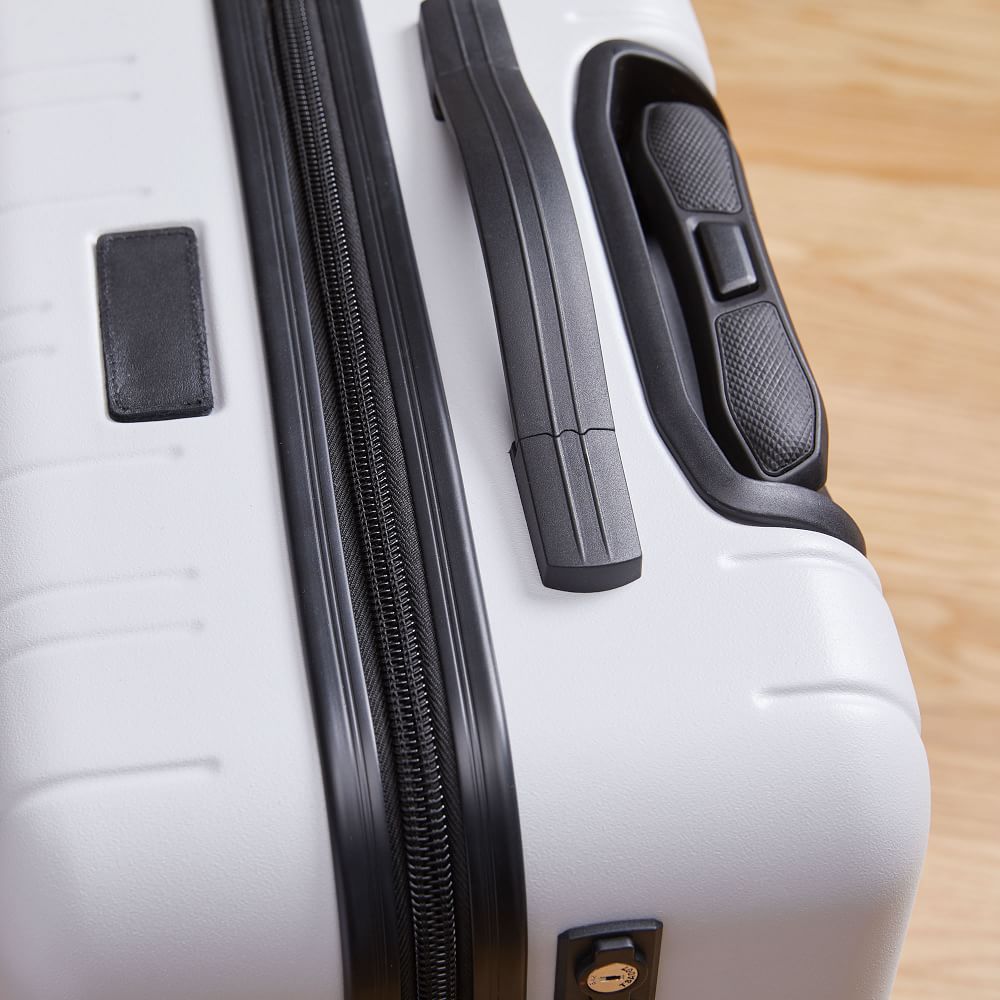 west elm Hardside Spinner Luggage Platinum West Elm