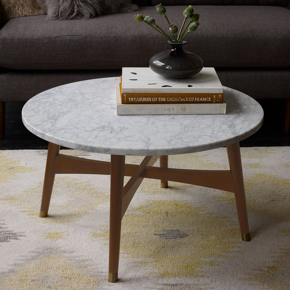 A west elm Reeve Round Coffee Table (30")