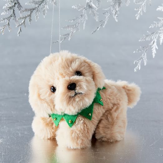 Plush Dog Ornaments 