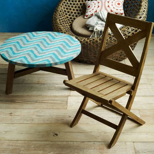 west elm folding chair