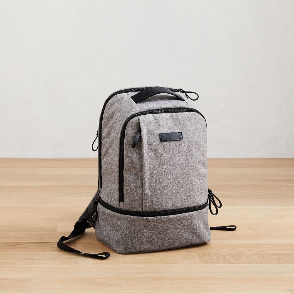 West Elm Backpack with Drop Bottom West Elm
