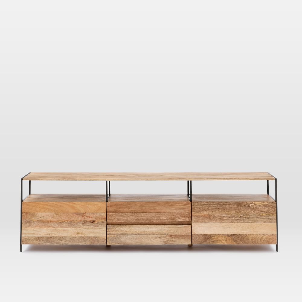 Industrial Storage Media Console (80"96") West Elm