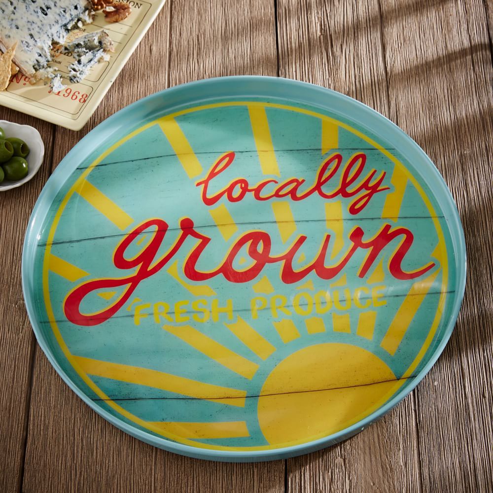 Fishs Eddy Serving Tray Farmers Market West Elm