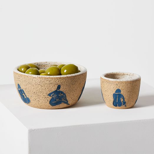 ceramic olive bowl