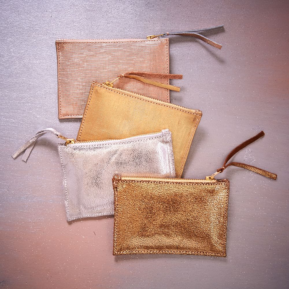 St. Jude Leather Zipper Case Small West Elm