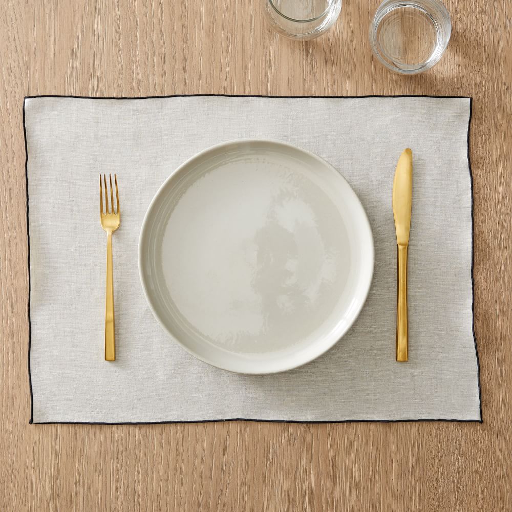 Merrowed Edge Placemats | West Elm