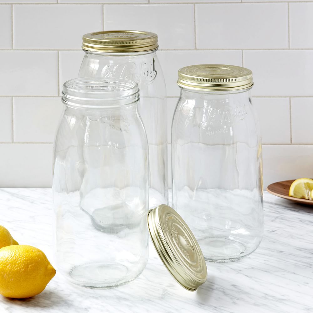 Le Parfait Glass Jars, Kitchen Storage Solutions West Elm