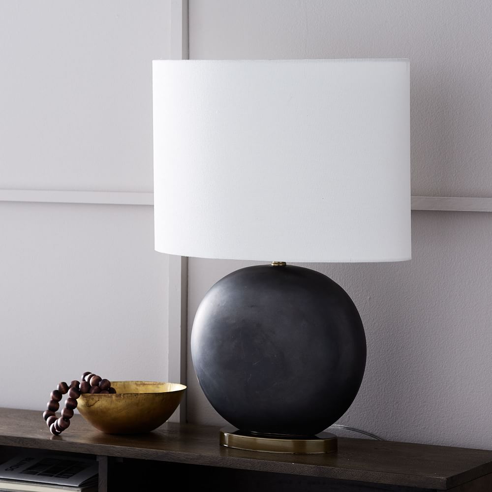 Pebble Ceramic Table Lamp Small West Elm