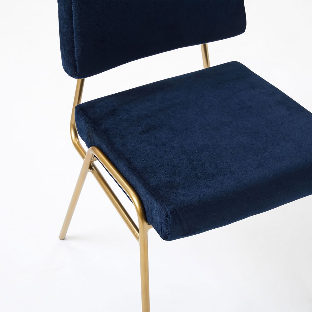 Wire Frame Upholstered Dining Chair West Elm