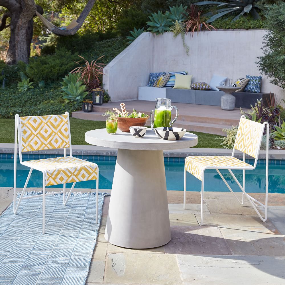 Peg Woodworking TwoTone Outdoor Dining Chair West Elm