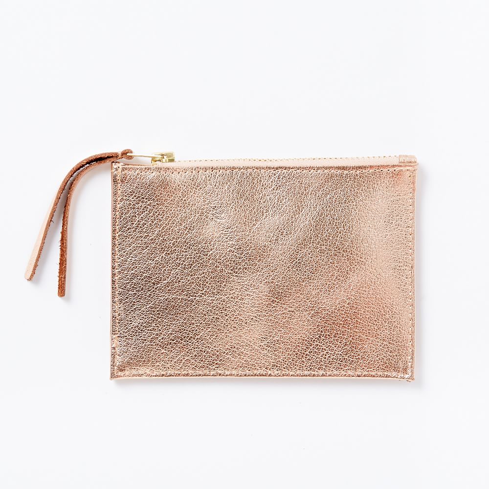St. Jude Leather Zipper Case Small West Elm