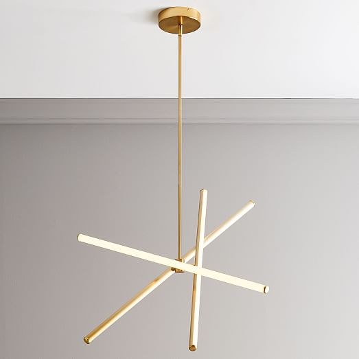 Light Rods Led Chandelier Light Rods Led Chandelier, Led Light Rod Chandelier