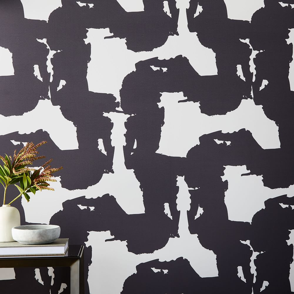 Drop It MODERN Abstract Wallpaper West Elm