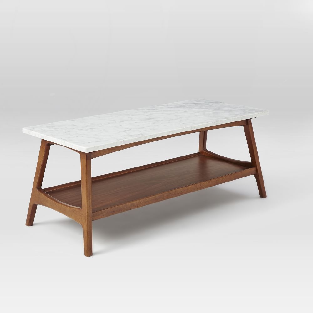 Reeve Table Reeve Mid-Century Rectangular Coffee Table | West Elm