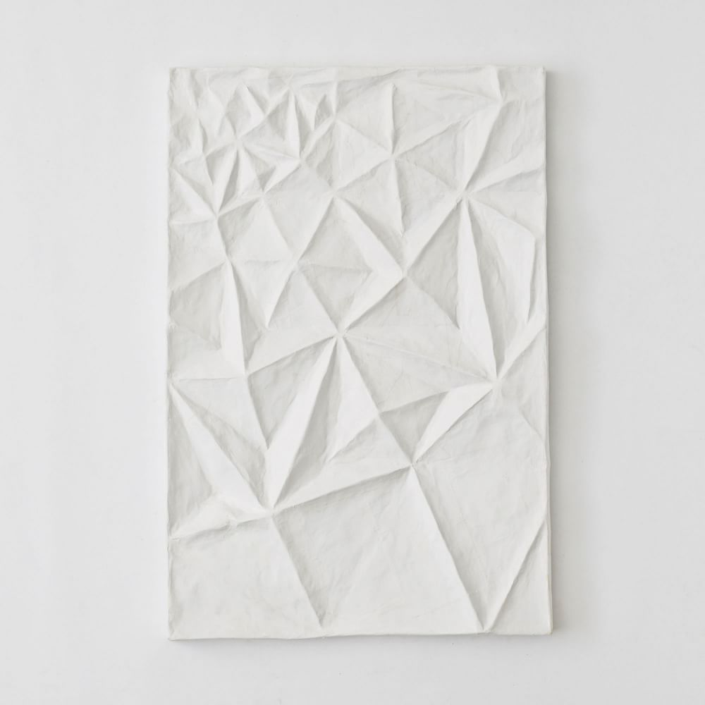 PapierMache Geo Panels Dimensional Wall Art West Elm