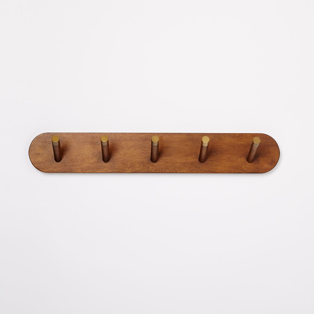 MidCentury Hook Rack Acorn, Entryway Organization West Elm