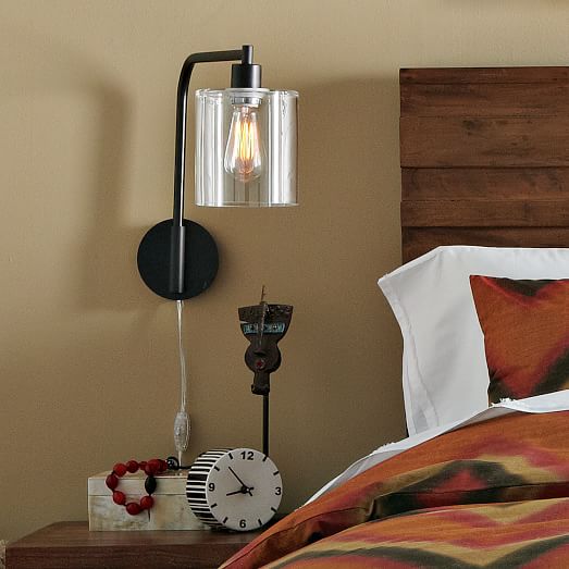 Lens Wall Sconce - West Elm Wall Sconce Plug In Lens Wall Sconce - West Elm Wall Sconce Plug In