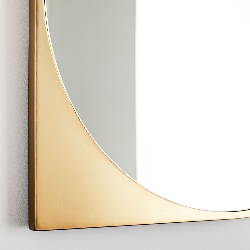 Cat Eye Metal Wall Mirror - 26