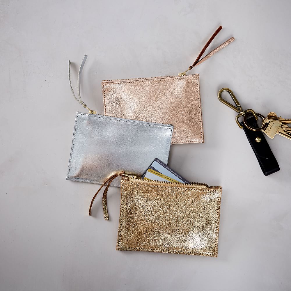 St. Jude Leather Zipper Case Small West Elm