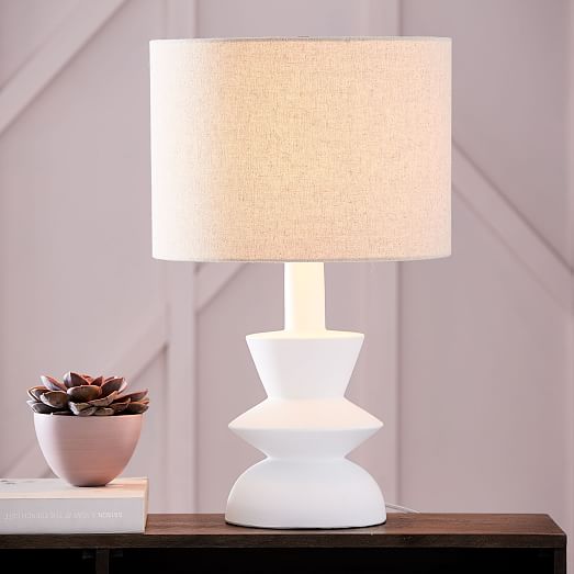 west elm modern totem table lamp