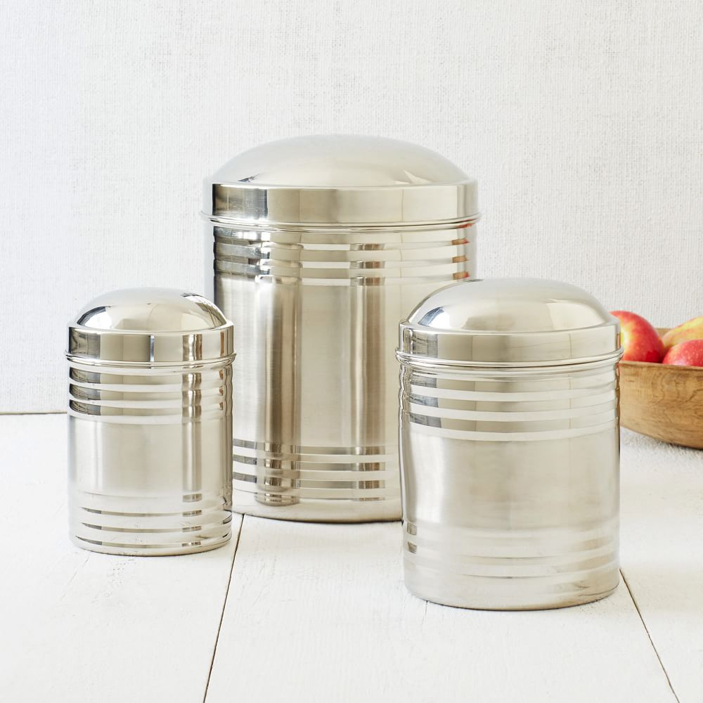 Stainless Steel Containers, Kitchen Storage Solutions West Elm
