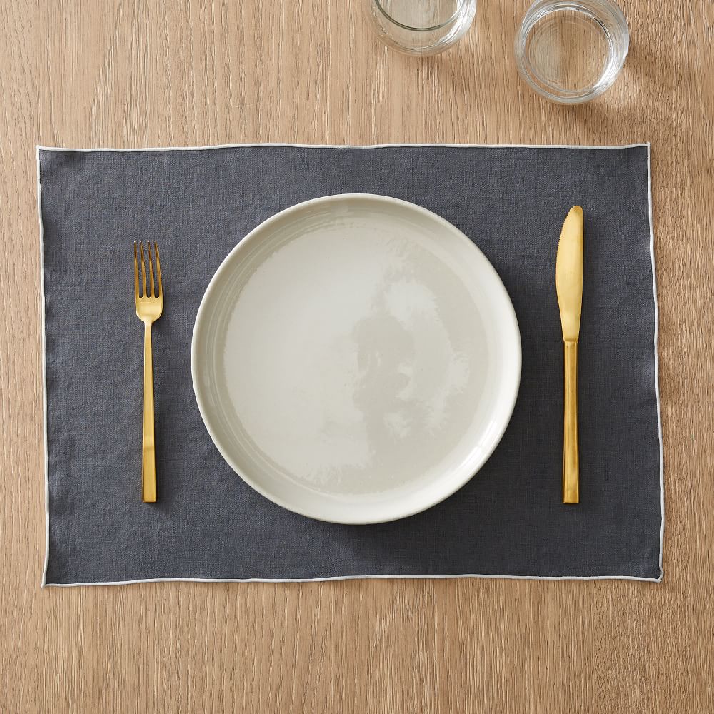 Merrowed Edge Placemats West Elm