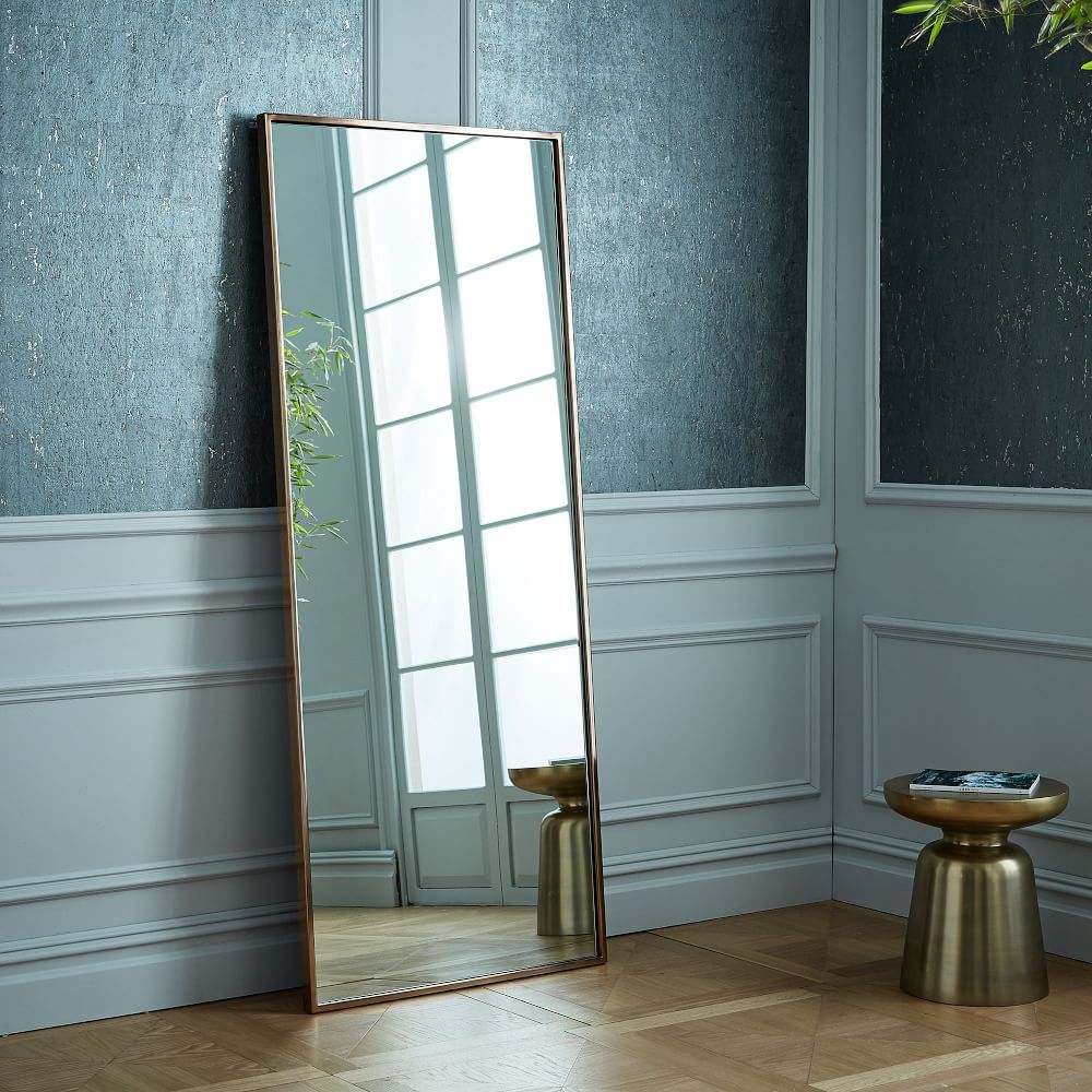 Metal Frame Floor Mirror 30"W x 72"H West Elm