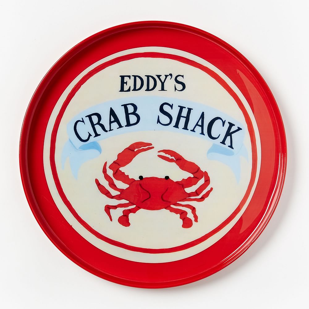 Fishs Eddy Enamel Serving Trays Round West Elm