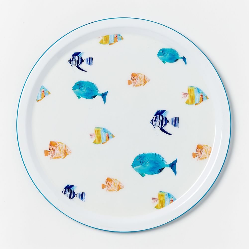 Outdoor Enamel Serving Trays West Elm