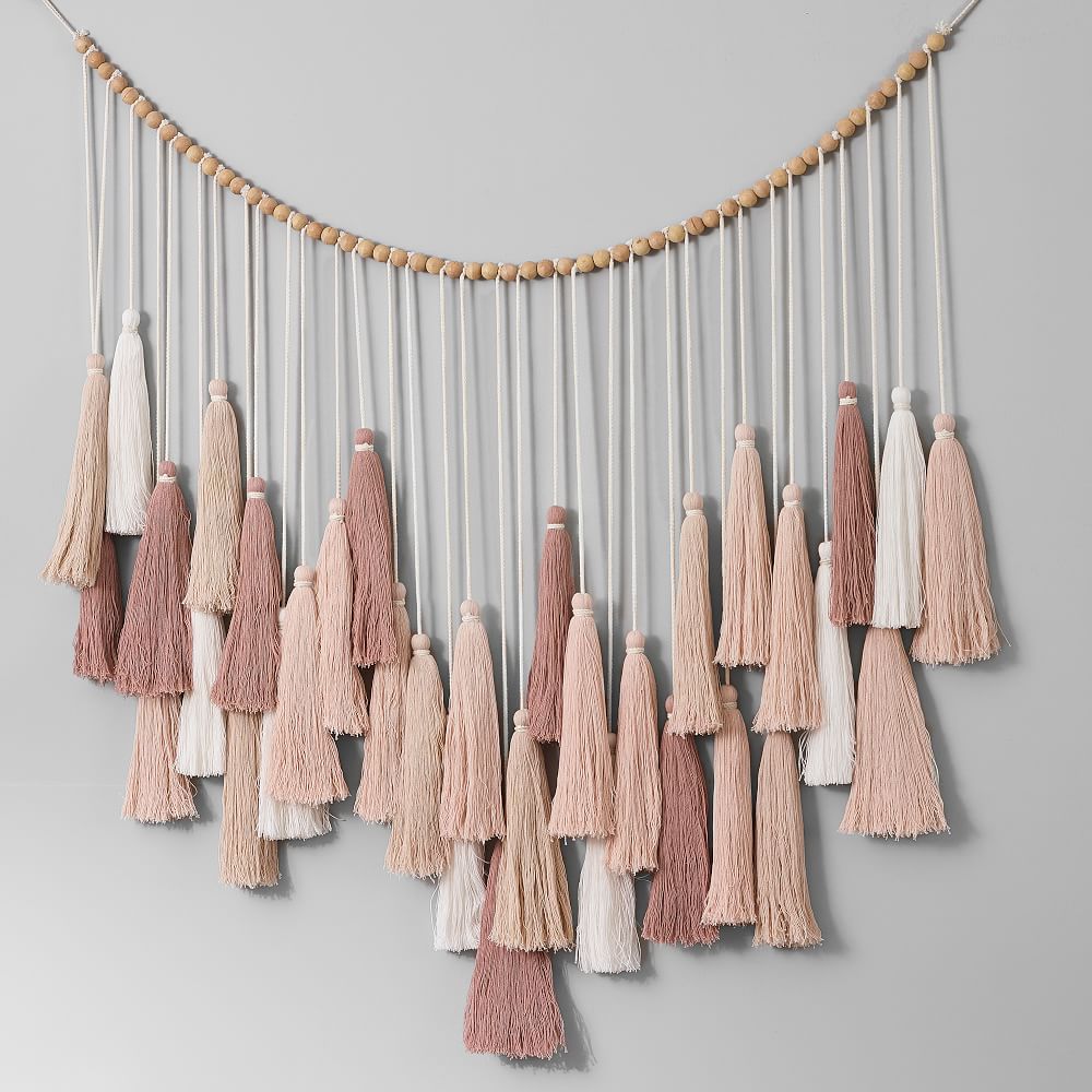 Oversized Tassel Garland West Elm