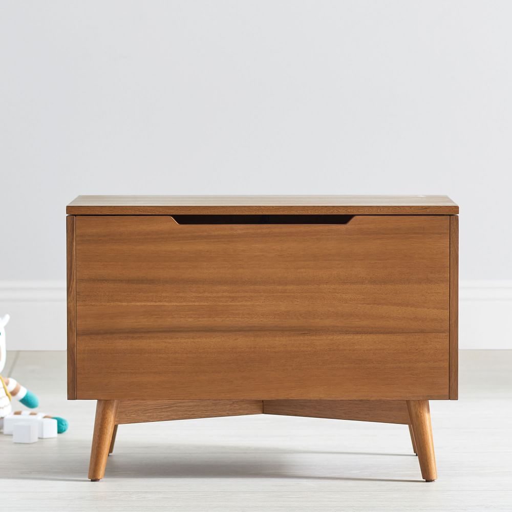 mid century modern toy chest