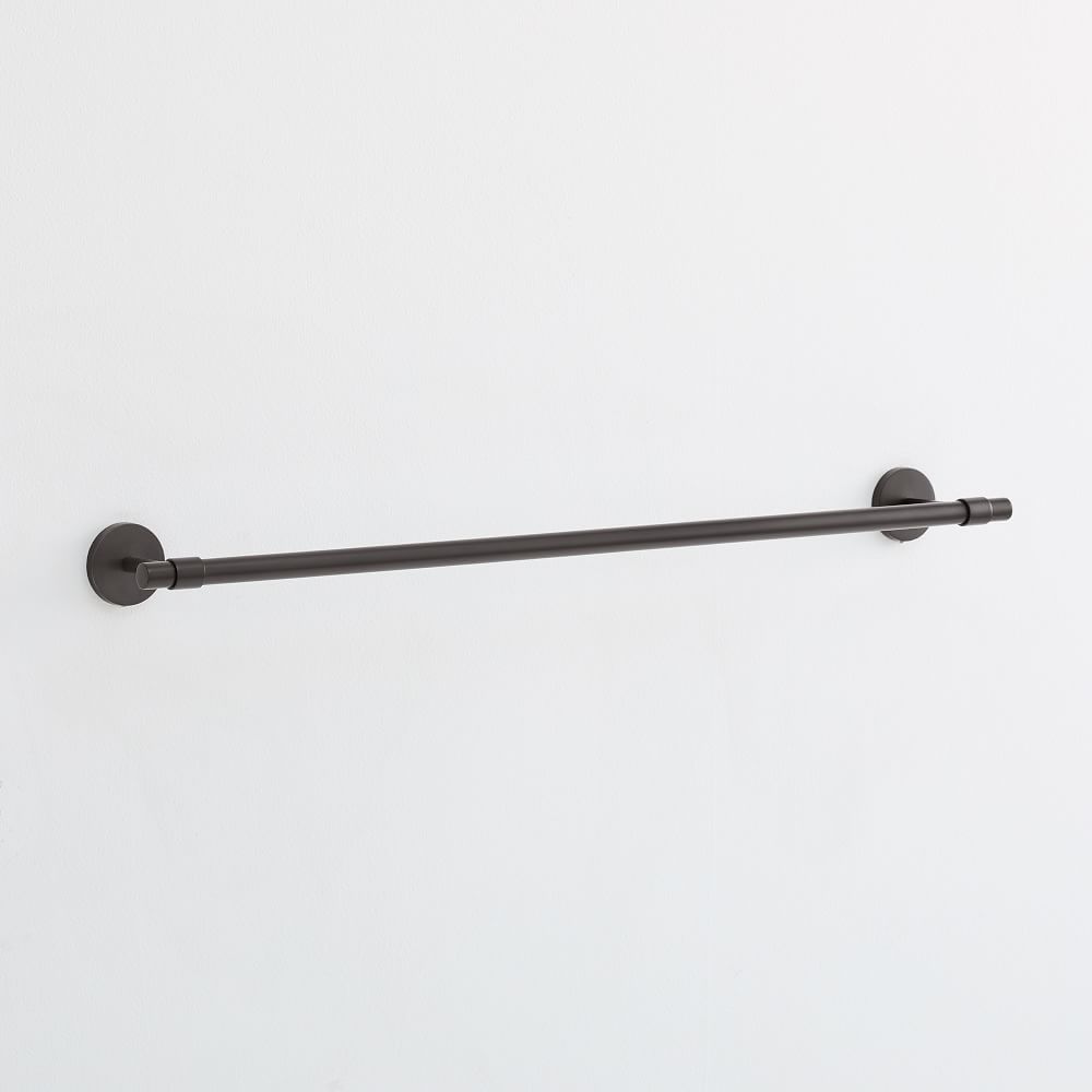 Pure Modernist Bath Hardware - Dark Bronze | West Elm