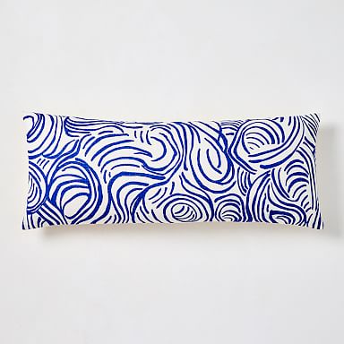 Gestural Linework Pillow Cover