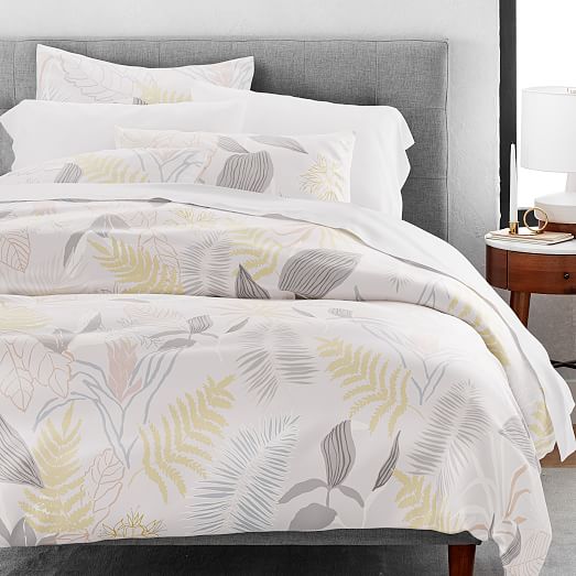 tencel lush floral duvet