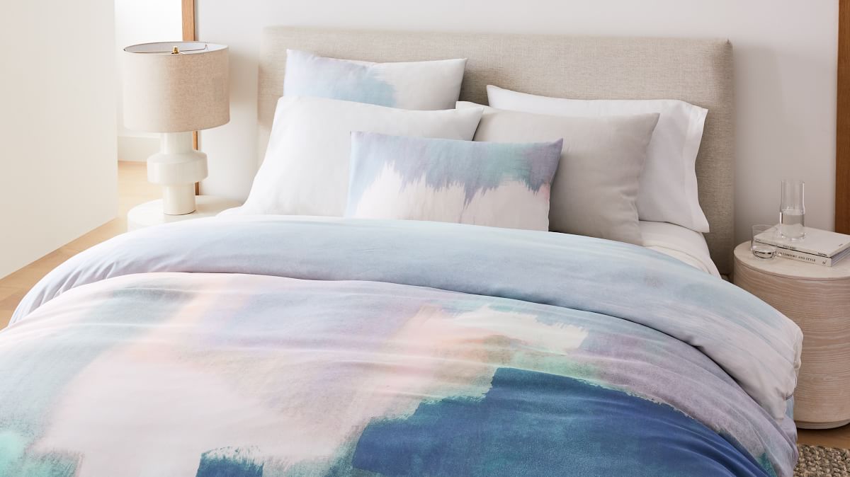 west elm tencel sunrise