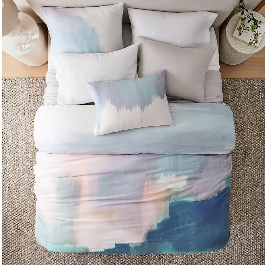 west elm tencel sunrise