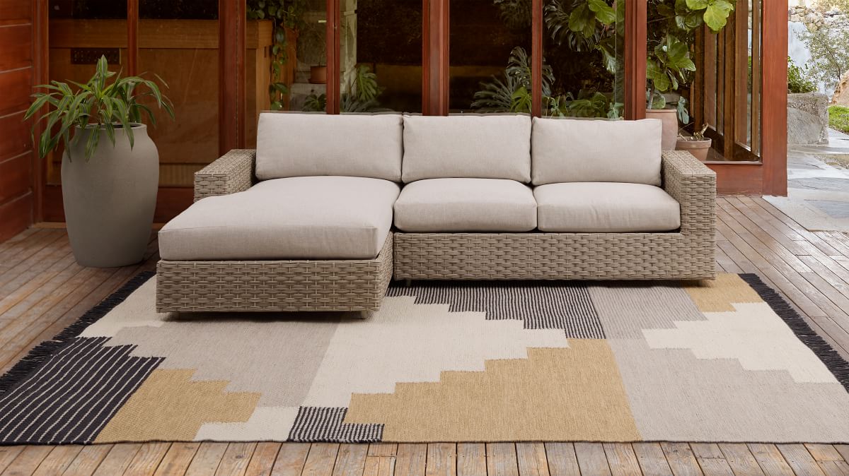 West Elm Indoor Outdoor Rug