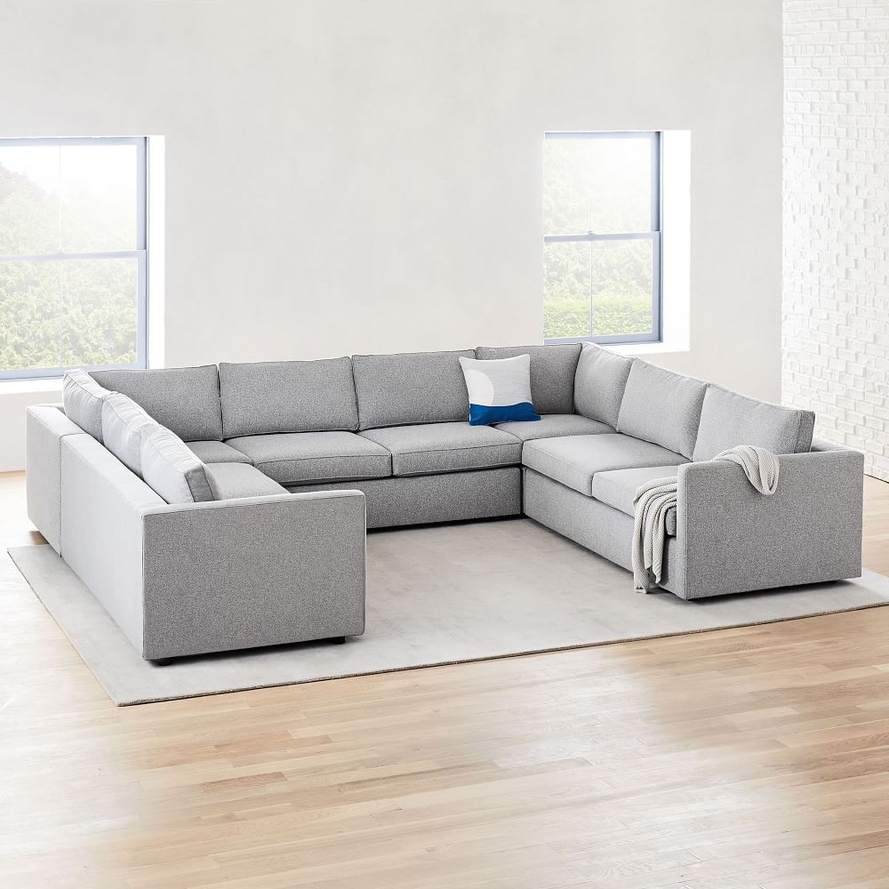 Harris 5-Piece U-Shaped Sectional (132"–142") | West Elm