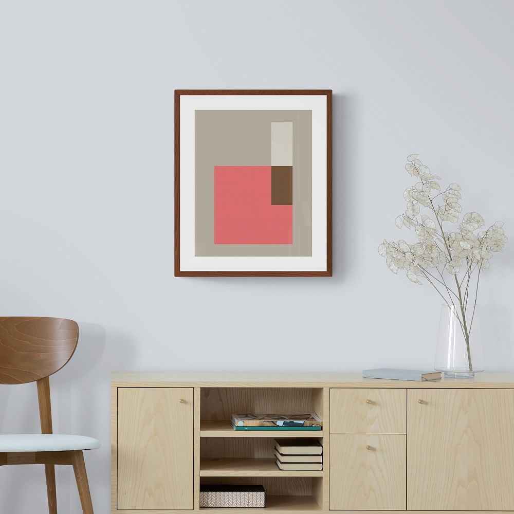 Bentuk V Framed Wall Art by Susana Paz | West Elm