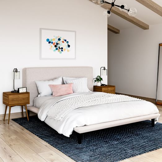 Haven Platform Bed Metal Legs Haven Platform Bed Metal Legs, West Elm King Bed Set