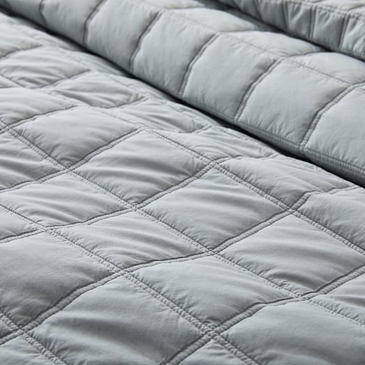 heathered cotton sateen quilt