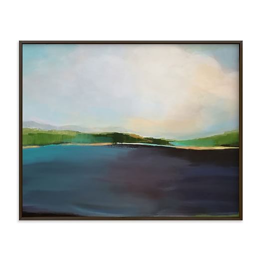 Through the Trees Framed Wall Art by Minted for West Elm West Elm