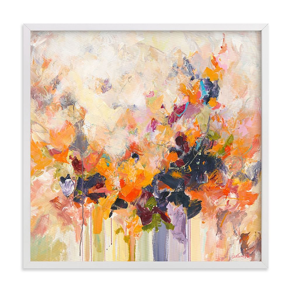 On Fire Framed Wall Art by Minted for West Elm West Elm
