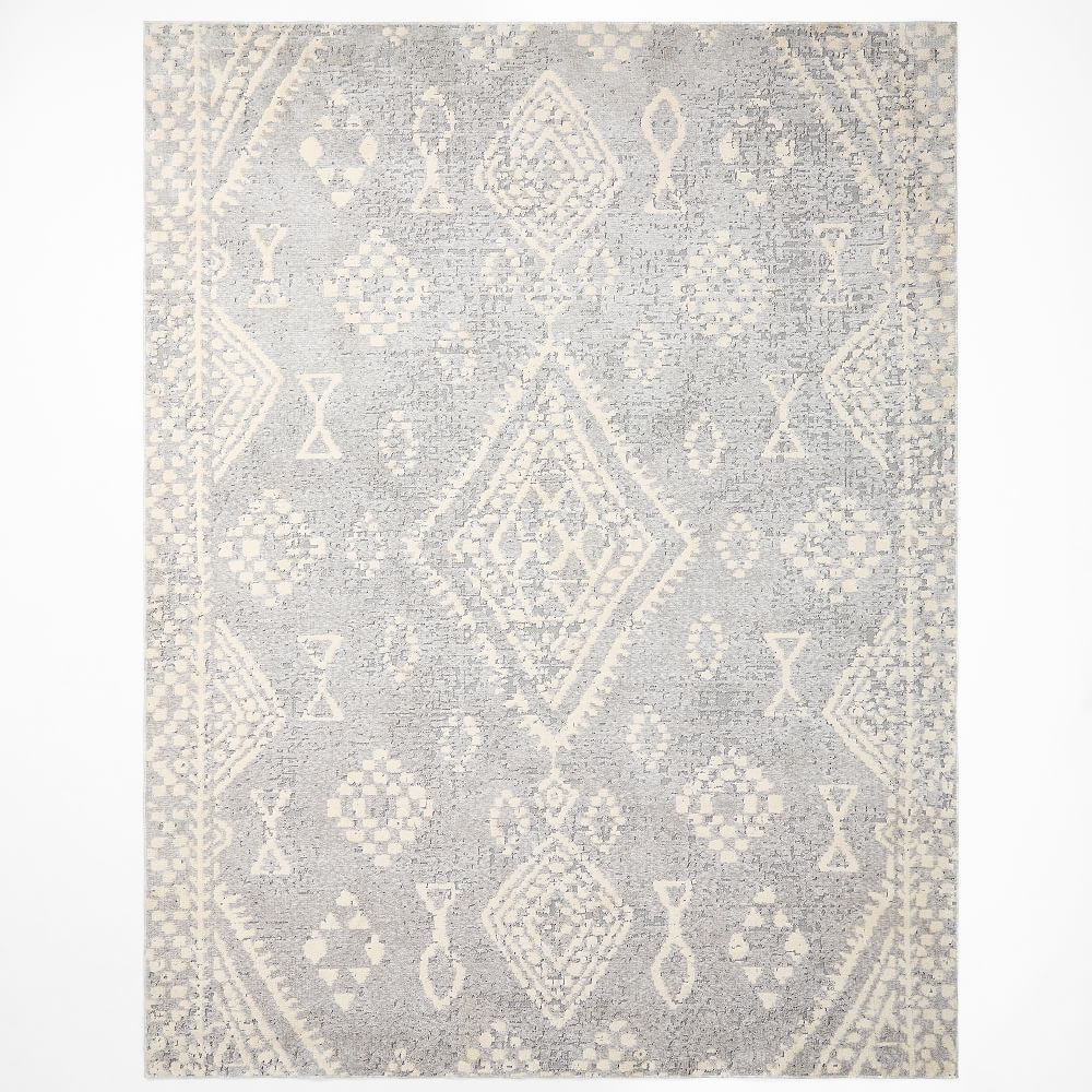 Centric Diamond Easy Care Rug West Elm