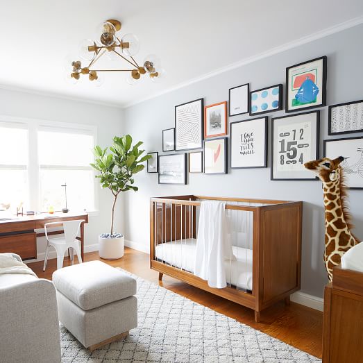 Sloan 4in1 Convertible Crib Acorn West Elm