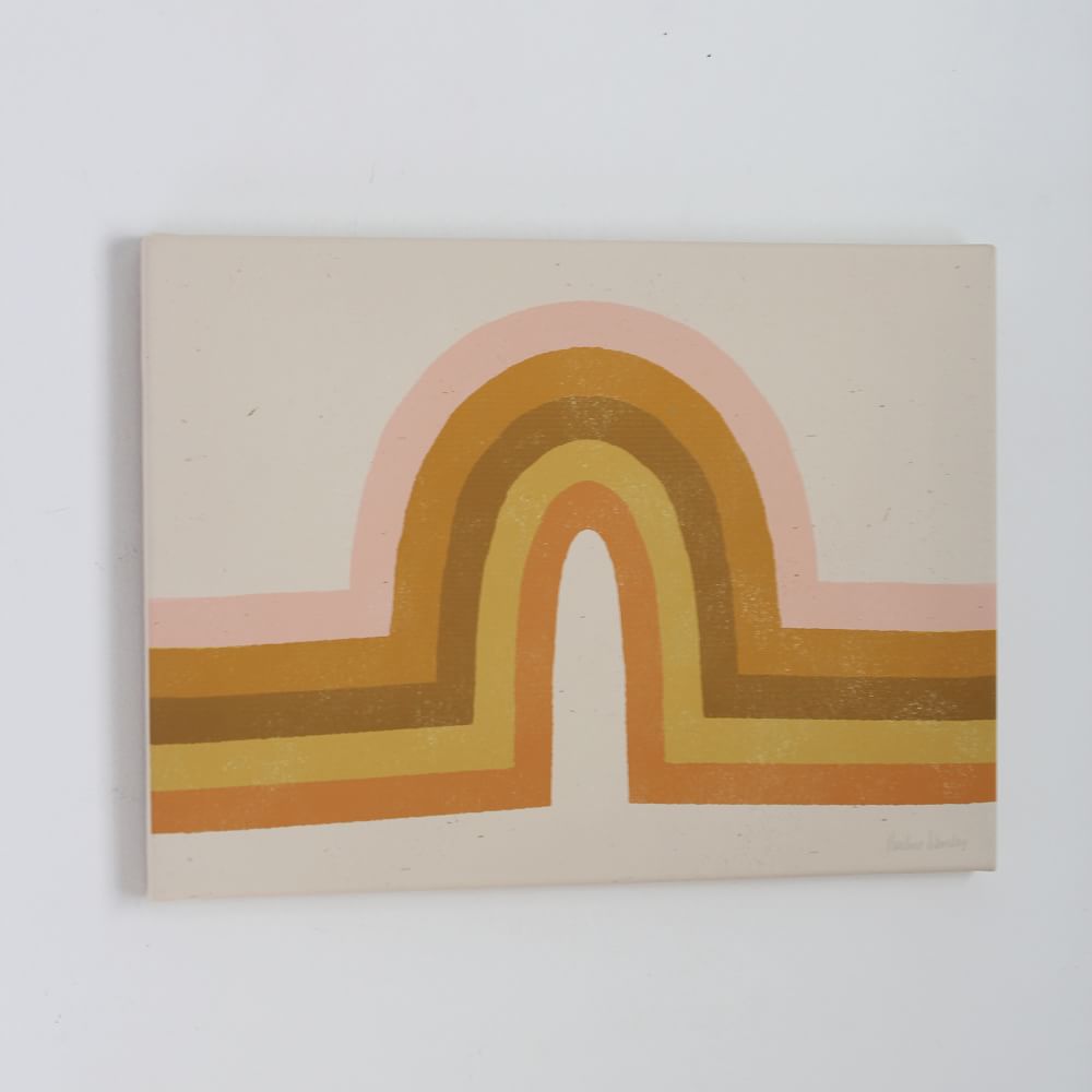 Pauline Stanley Studio Wall Art Retro Rainbow West Elm