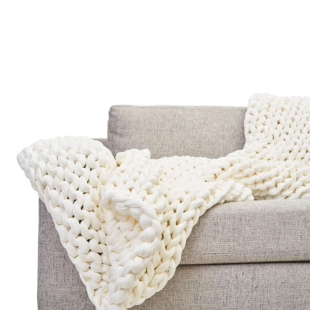 Bearaby Cotton Napper Weighted Blanket West Elm